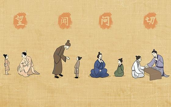 Akupressur – Vier Diagnosen Illustration